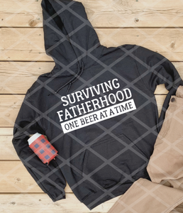 Surviving Fatherhood one beer at a time, Ready to Press Screen Print