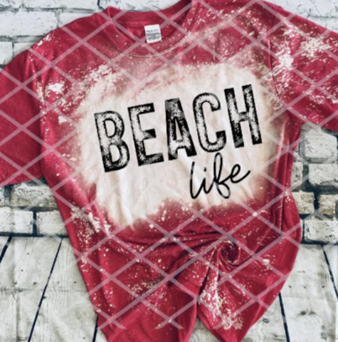 Beach Life, Ready to Press, Screen print transfer
