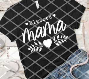 Blessed Mama, Ready to Press Screen Print