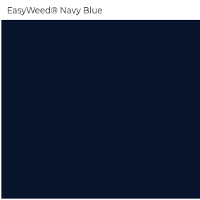 Siser HTV Vinyl - Navy Blue