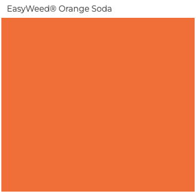 Siser HTV Vinyl - Orange Soda