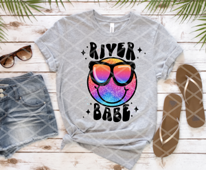 River Babe Sublimation Transfer