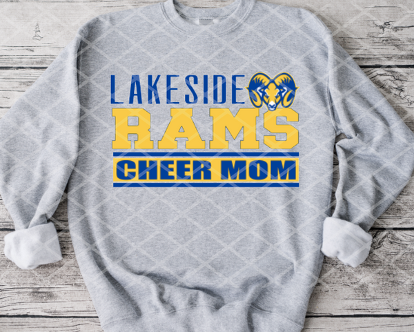 Lakeside Rams - Custom Text