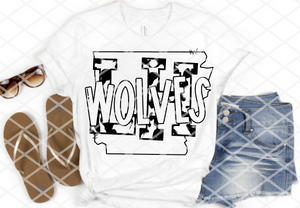 Wolves Sublimation Transfer