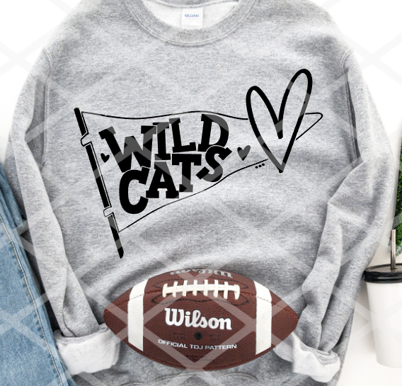 Wildcat Sublimation or HTV Transfer