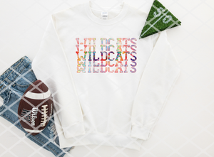 Wildcats Tie Dye Sublimation or HTV Transfer
