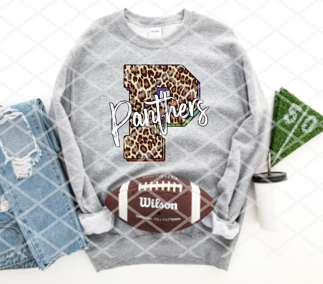 Panther Animal Print Sublimation or HTV Transfer