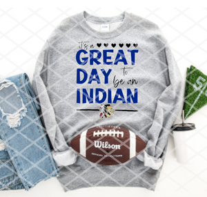 It's a great day to be an Indian Sublimation or HTV Transfer