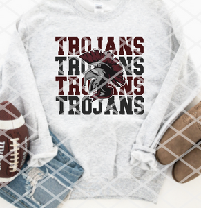 Kirby Trojans Sublimation or HTV Transfer