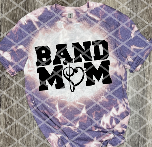 Band Mom,  Sublimation Transfer