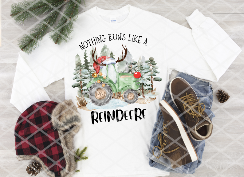 Nothing Runs like a Reindeere, Sublimation Transfer