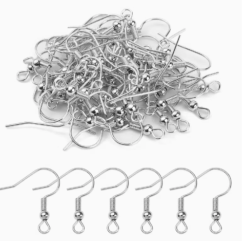 EUBUY 90pcs Sublimation Blank Earrings Set Heat Transfer Earring Ornament  Blanks with Earring Hooks and Jump Rings for Jewelry DIY Making Supplies 