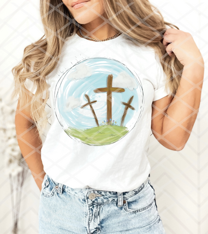 He is Risen, Easter Sublimation transfer
