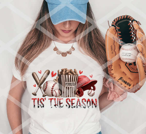 Tis the Season, Baseball Sublimation Transfer