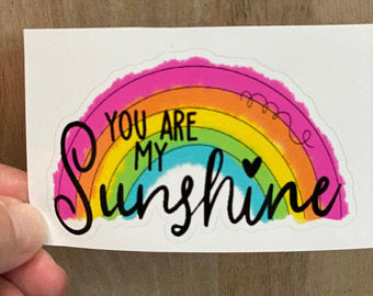 You are my sunshine Vinyl Decal