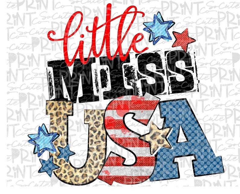 Little Miss USA, America, Stars and Stripes