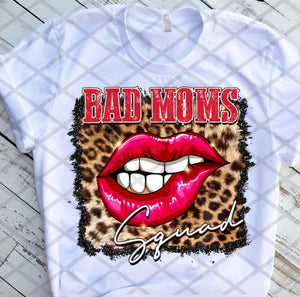 Bad Moms Lips, Ready to Press, Sublimation Transfer