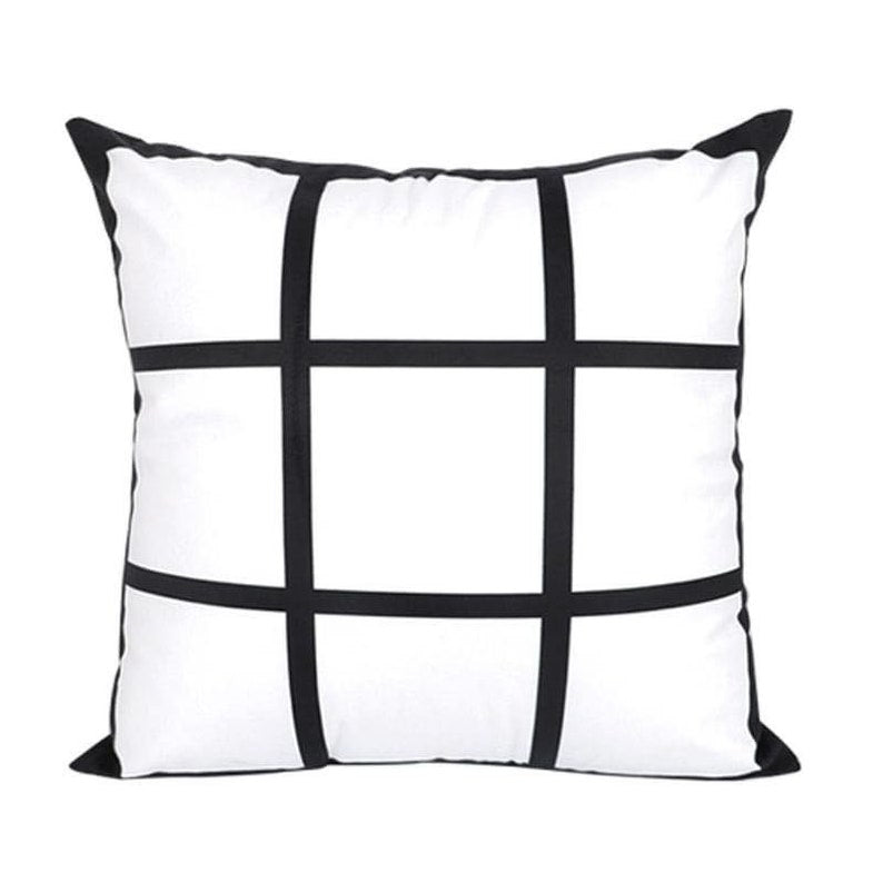 Blank Sublimation 9 Panel Pillow Covers